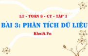 Phát hiện và giải quyết vấn đề quan phân tích dữ liệu thống kê? Toán 8 bài 3 ct1c4b3